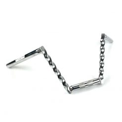 Lenker MOFA TWIST gedreht H 19cm (vorgesehene Montage an Gabelplatte)