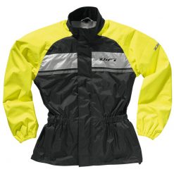 Regenjacke DIFI SEISMO FLASH in Neon/Schwarz (Grösse: XXL)