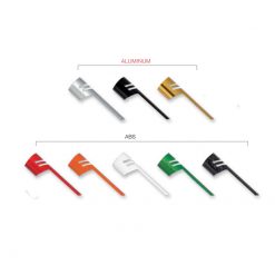 Einsatz BARRACUDA (Paar) in SCHWARZ GLANZ aus Alu zu IDEA Art. 6207996