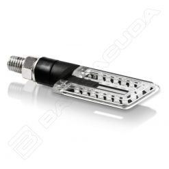 Blinker BARRACUDA (Paar) QUADRA in SCHWARZ aus Kunststoff mit 16 LED (1Wat