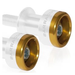 Einsatz BARRACUDA (Paar) in GOLD aus ALU zu Ständeraufnahme Art. 6209008,