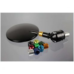 Rückspiegel MFW VARIO EVO aus Alu in SCHW./GOLD Spiegelfl. (69cm2) (Einb.