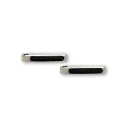 Blinker KODLIN STRIPE LED (Paar) aus ALU in CHROM, Vorne, zur Montage an R