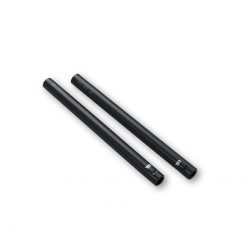 Lenkerstummel LSL (Paar) Ø 22mm aus Alu in SCHWARZ zu Standrohrschellen (C