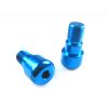 Lenkerendzapfen XBIKE original Ersatz in BLAU zu Yamaha R6 99-05