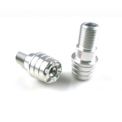 Lenkerendzapfen XBIKE in SCHWARZ zu Yamaha R6 mit Gewinde M18