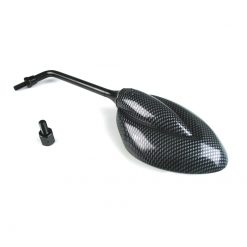 Rückspiegel VICMA OVAL in Carbon-Look glanz (mit M8 x 1.25mm) LINKS oder R