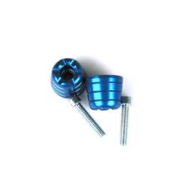 Lenkerendzapfen XBIKE in BLAU zu Suzuki GSXR 600/750/1000ccm mit Gewinde M