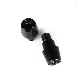 Lenkerendzapfen XBIKE in SCHWARZ zu Yamaha FZ6/FZ1000