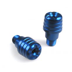 Lenkerendzapfen XBIKE in BLAU zu Yamaha FZ6/FZ1000