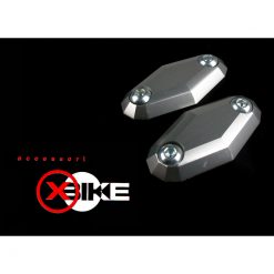 Spiegelabdeckung zu Verschalung XBIKE in SILBER zu Kawasaki 2