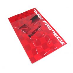 Tank Protektor 4R 3D RACING KAWASAKI in SUPER-TRANSPARENT mit Logo