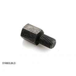 Adapter VICMA EXTRA HOCH in SILBER aussen M8 Rechtsgewinde / innen M8 Rech