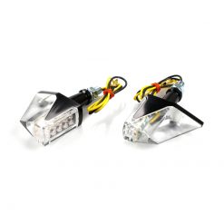 Blinker VICMA (Paar) HIGHTECH in SCHWARZ aus ALU mit LED 360° 41 x 21mm (E