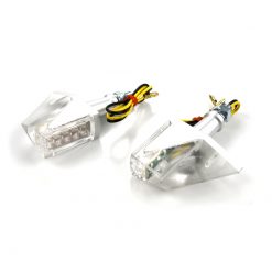 Blinker VICMA (Paar) HIGHTECH in SILBER aus ALU mit LED 360° 41 x 21mm (E-