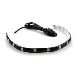 LED-Silikonband XENON (120cm) mit 60 VIOLETTEN (UV) grossen SMD-LED (Band