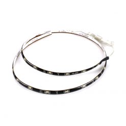 LED-Silikonband XENON (120cm) mit 72 SEITLICH-leuchtendene SMD-LED in WEIS