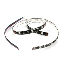 LED-Silikonband XENON (90cm) in RGB-MULTICOLOR mit grossen SMD-LED (Band i