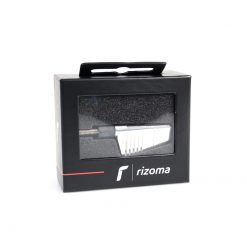Blinker RIZOMA (1 Stück) GRAFFIO mit SMD LED in SILBER (E-Homologiert)