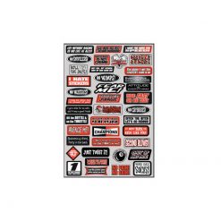 Sticker-Set FX Factory Effex FUN PHRASES (35 x 50cm)