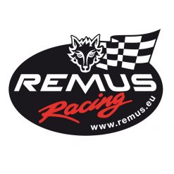 Sticker REMUS RACING (105 x 70mm)