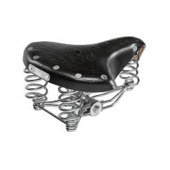 Sattel TECH OLD DOG - COMFORT in Schwarz (25 x 21.5cm) für alle Mofa