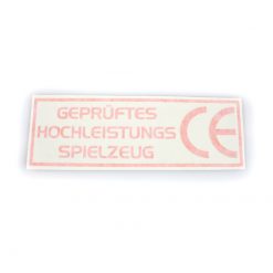 Sticker MOPED KINGS CE SPIELZEUG (65 x 200mm) in orange