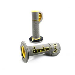 Griffe Domino (Paar) CROSS - EXPERIENCE 3 (Ø 22 x 115mm) in GELB/SCHWARZ/G