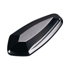 Spiegelabdeckung Paar Aluminium Yamaha YZF R1/R6 76x35mm, Lochabstand: 28mm