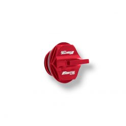 Oeleinfülldeckel Fantic XE/XX rot eloxiert