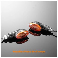 Blinker HH (Paar) CATEYE MEDIUM1 Carbon-Look M10-28x47x38 E-Hom