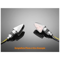 Blinker HH (Paar) TRIANGLE LED chrom (M10/27 x 47 x 30mm) E-Hom