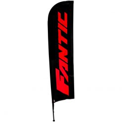 Fahne Fantic 5 Meter hoch, 82cm breit Outdoor, mit Erdschraube