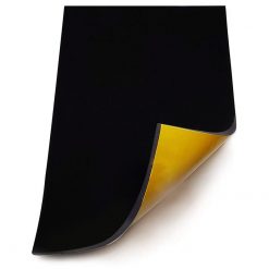 Neoprenplatte 4R selbstklebend (500 x 350 x 20mm) in Schwarz