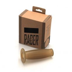 Griffe CAFE RACER (Paar) STREET - BULLIT (Ø 22 x 120mm) in TRANSPARENT (ge