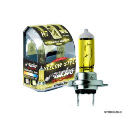 Halogen- Birne SIMONI RACING (Paar) YELLOW STYLE - 3000°K 12V/60-55W (Sock