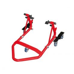 Motorradständer hinten fahrbar mit Adapter, Traglast 500kg