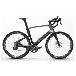 FANTIC E-Bike FMOSER E-ROAD FSA Carbon M silver black (2 Bikes in 1)