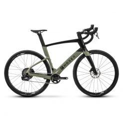 FANTIC E-Bike FMOSER E-GRAVEL Rival Carbon L sage green black (2 Bikes in 1)