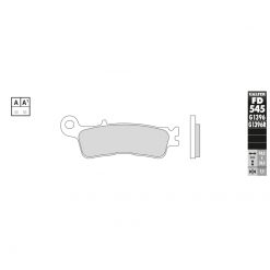 Bremsbeläge Galfer Sinter-Offroad Racing