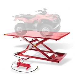 Motorrad/Quadhebebühne DEMA pneumatisch (LxBxH 200x119x17/79cm) (Gewicht: 216kg)