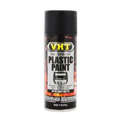 Farbspray VHT PLASTIC PAINT Motorabdeckung in SCHWARZ MATT bis 93°C (400 ml)