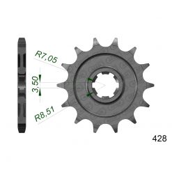 Ritzel Benelli TNT 125 Tornado 2017-2022 428/15Z