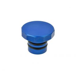Tankdeckel AKOA DODECAGON, aus Aluminium, gefräst, in blau zu Puch Maxi