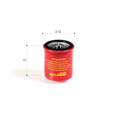 Oelfilter Malossi RED CHILLI rot (wie COF083, HF183)