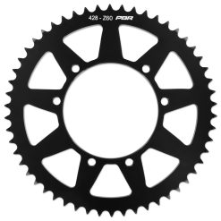 Zahnkranz 428/60Z Alu schwarz Fantic Caballero 125, TX 180 , TL 50