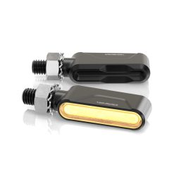 Blinker LED HIGHSIDER ESAGANO-RS schwarz/getönt E-Hom