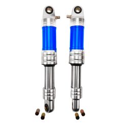 Stossdämpferset  Puch / Tomos / Honda / universal 28cm hellblau