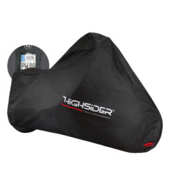 Faltgarage/Abdeckplane HIGHSIDER mit Kennzeichenfenster schwarz, Gr. XL