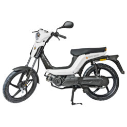 Bye Bike one Mofa, pearl white long seat (Typ 7BA601)